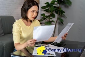 woman-worrying-about-the-bill-11-things-that-can-happen-if-you-dont-have-regular-home-cleaning-performed-home-cleaning-canny-cleaning-singapore